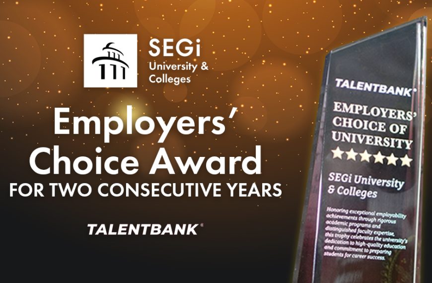 Winner of the Employers’ Choice Award for Two Consecutive Years!