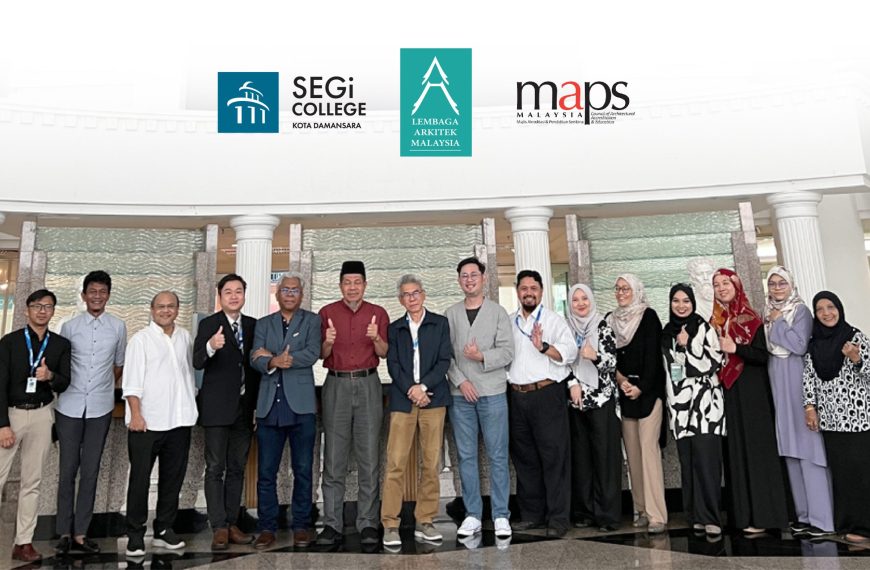 SEGi University’s Bachelor of Arts (Hons) in Interior Architecture renewal accreditation