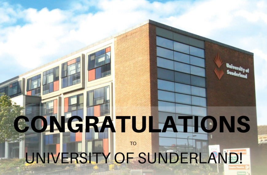 Top 50 in the UK: University Of Sunderland