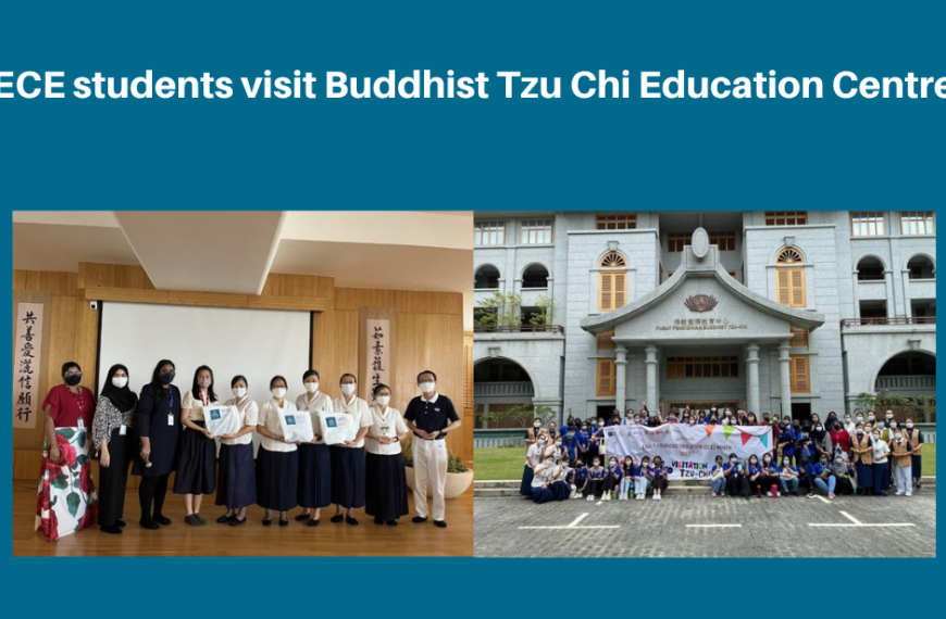 ECE students visit Buddhist Tzu Chi Education Centre