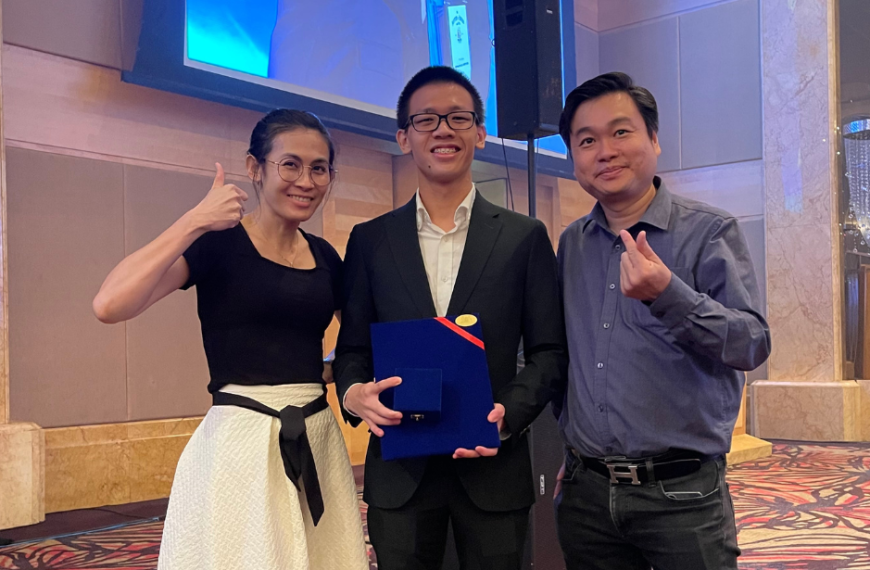 Andrew Yeow clinches prestigious IEM Gold Medal 