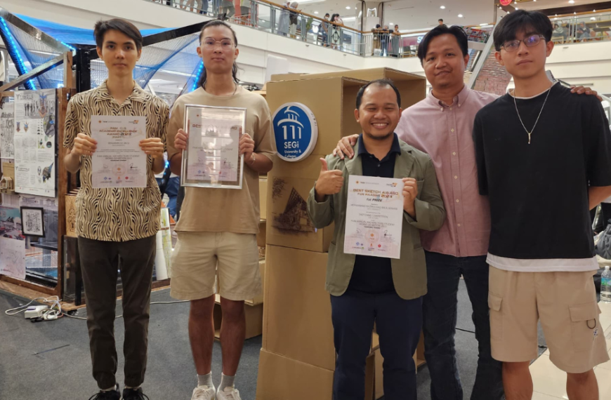 Triple Wins For Architecture SEGians at PAM Annual Architecture Student Works Exhibition (PAASWE) 2023