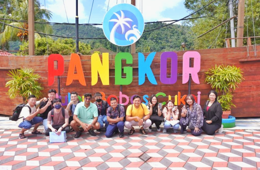 Students uncovering the hidden gems of Pangkor Island