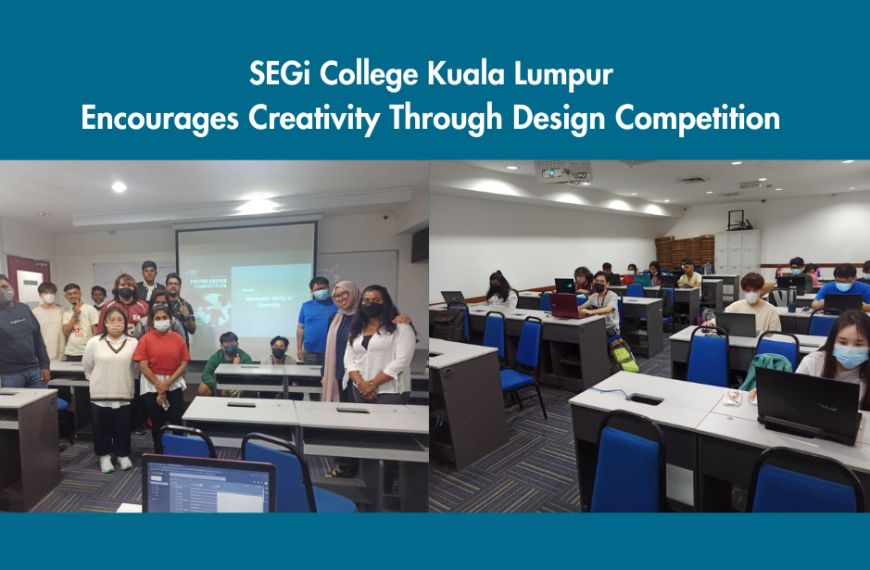 SEGi College Kuala Lumpur encourages creativity through design competition