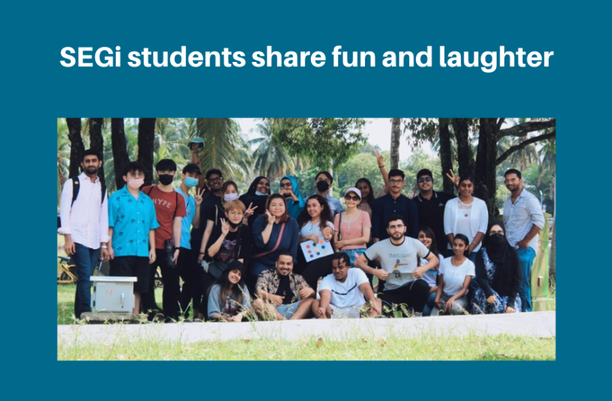 SEGi students share fun and laughter