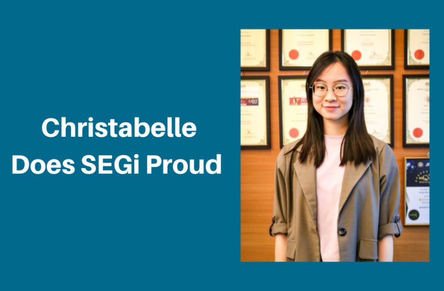 Christabelle does SEGi proud