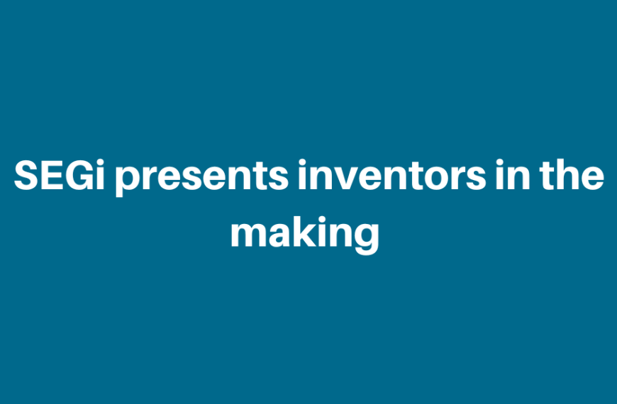 SEGi presents inventors in the making