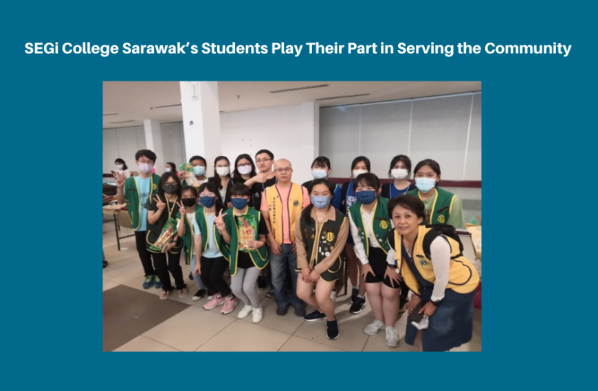 SEGi College Sarawak’s students play their part in serving the community