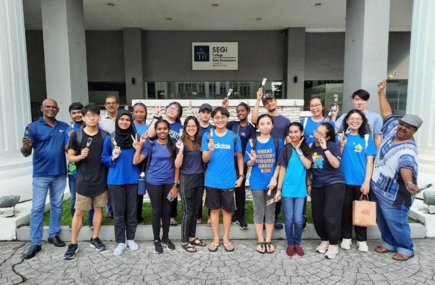 SEGi Collaborates with SJK (T) Batu Arang for Artistic Transformation