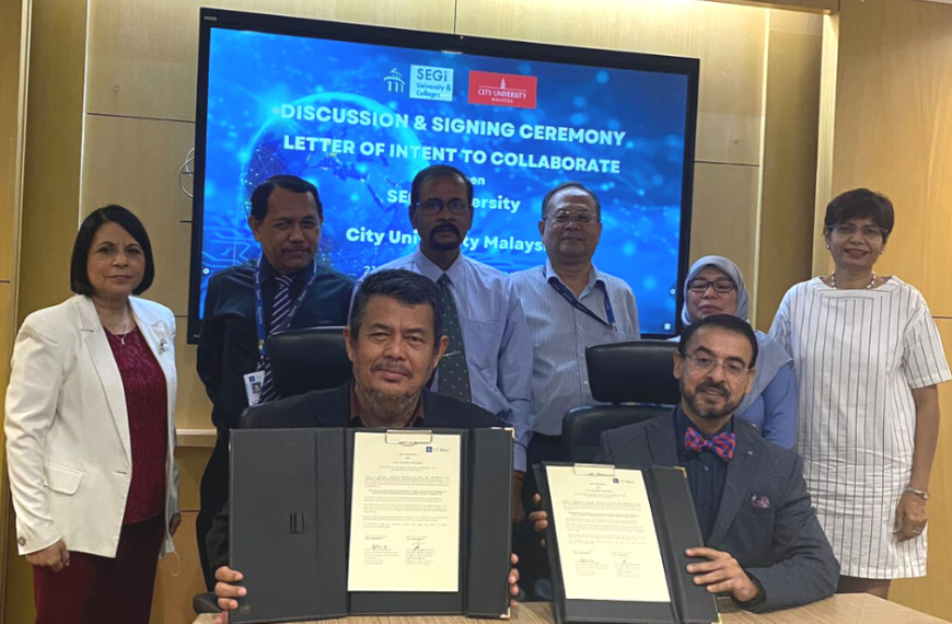 SEGi University takes the lead in hybrid learning with City University Malaysia partnership