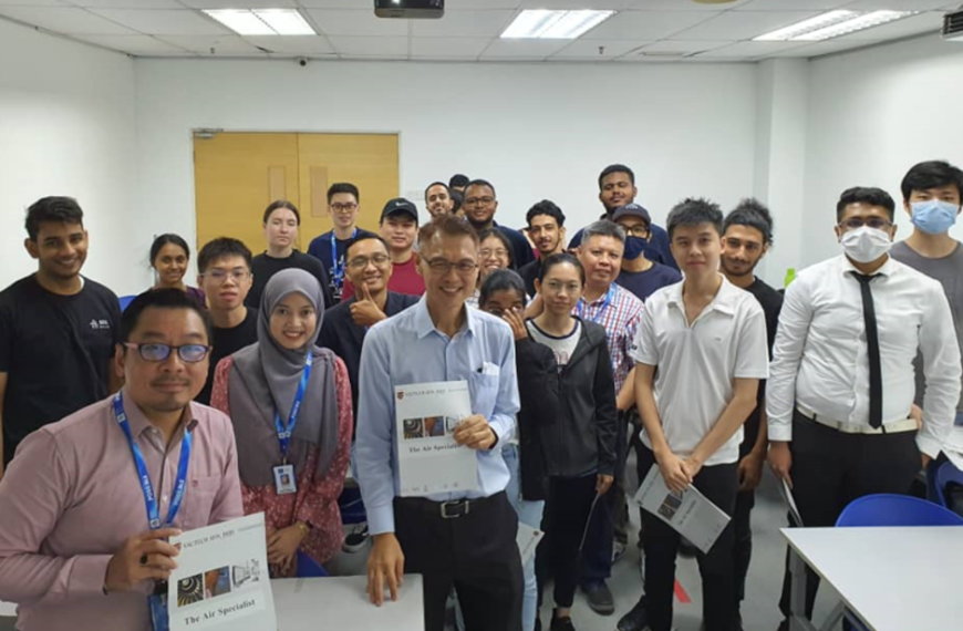 Vacuum pump specialist gives industrial talk to engineering students