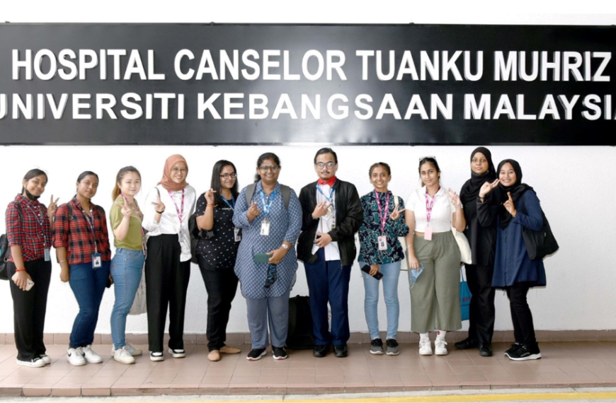 Transformative Industrial Visit: SEGi DIMLT students explore HCTM UKM’s Diagnostic Lab