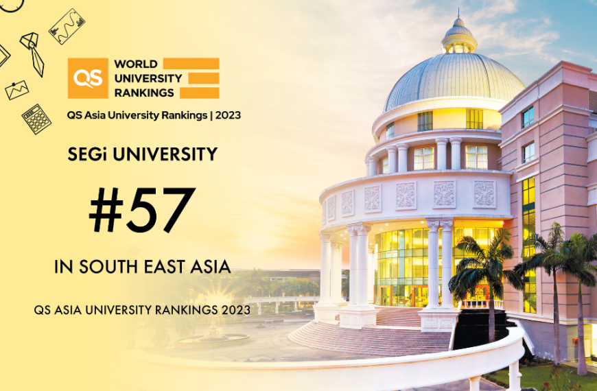 SEGi Ranks 57 in QS Asia University Rankings 2023: South-Eastern Asia