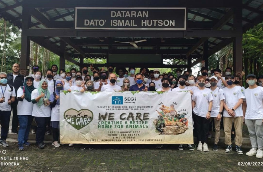 SEGi University’s students give back to the National Zoo