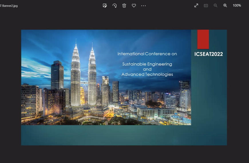 icseat 2022--永续发展的深层探讨