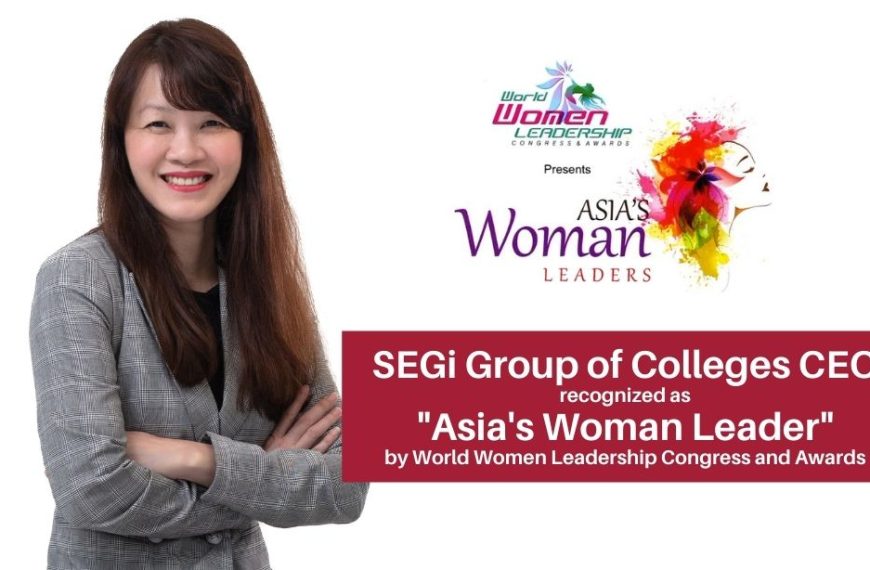 SEGi Group of Colleges CEO wins Asia’s Woman Leader Award