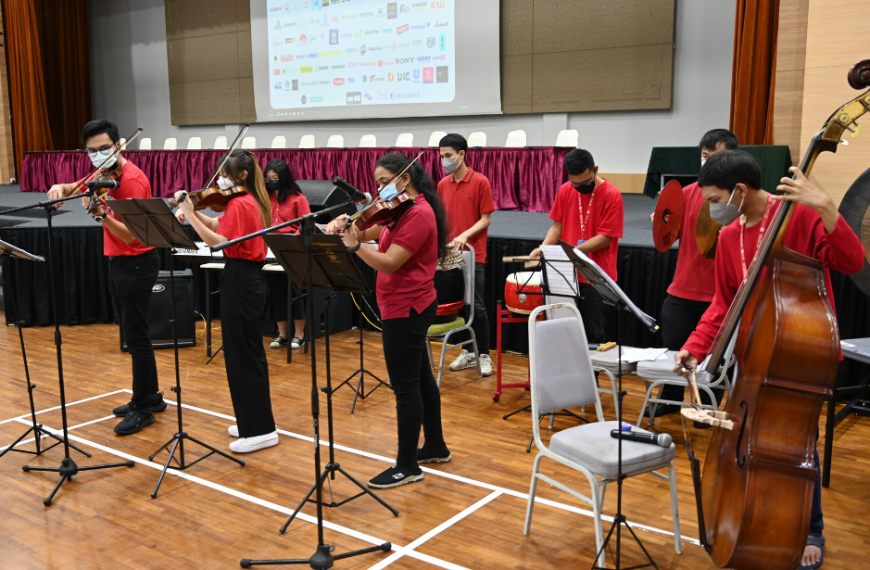 音乐系学生技惊四座