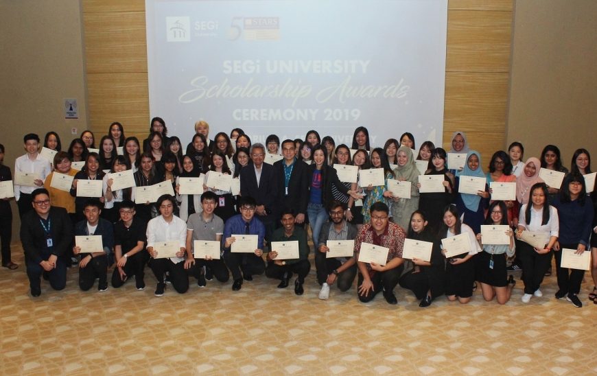 Over 100 recipients received awards at the Scholarship Award Ceremony 2019