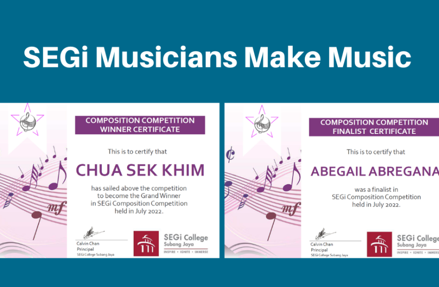 SEGi musicians make music