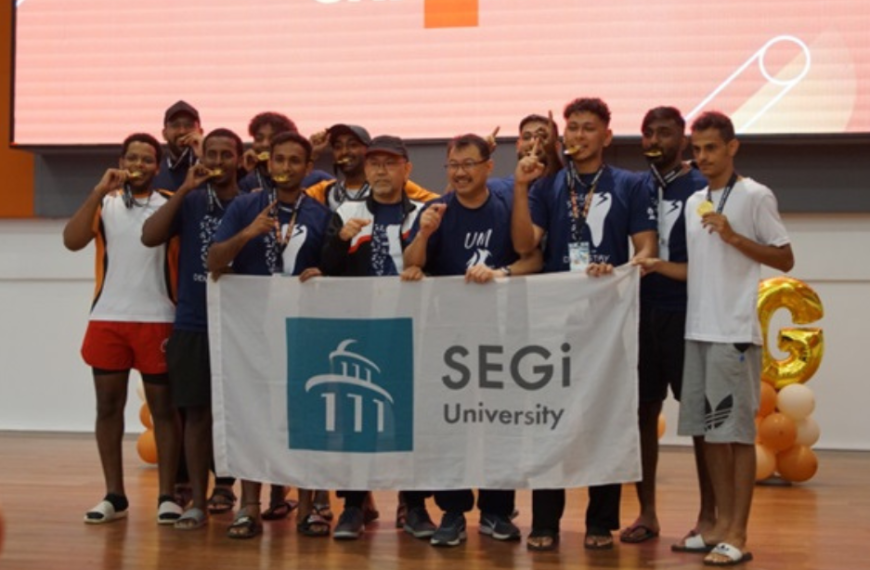 National Dental Intervarsity Games 2022 Futsal Champions – SEGi Dental Futsal Team