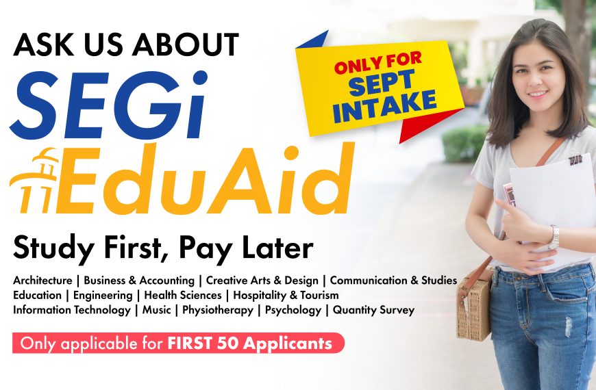 SEGi Launches SEGi EduAid: A Groundbreaking ‘Study Now, Pay Later’ Initiative with 0% Interest