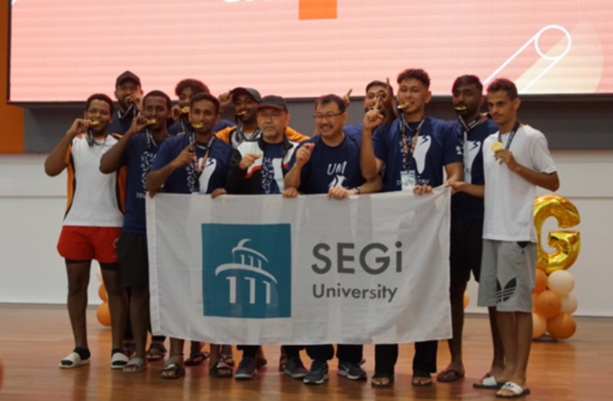 Juara Futsal National Dental Intervarsity Games 2022 – Pasukan Futsal Pergigian SEGi
