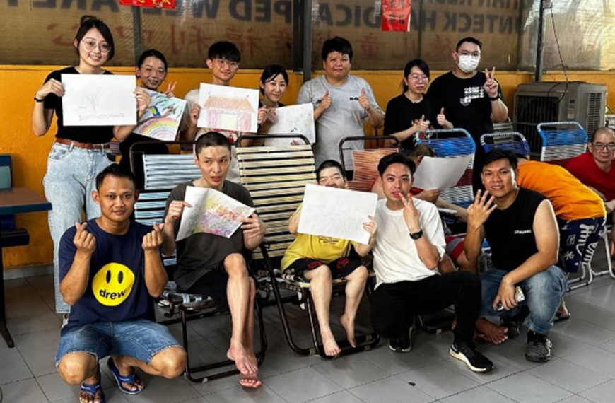 Community Spirit Shines: Students Volunteer at Sunteck Handicapped Welfare Home