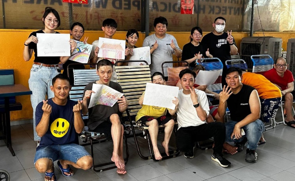 SEGi College KL Students Spread Love and Support at Sunteck Handicapped Welfare Home