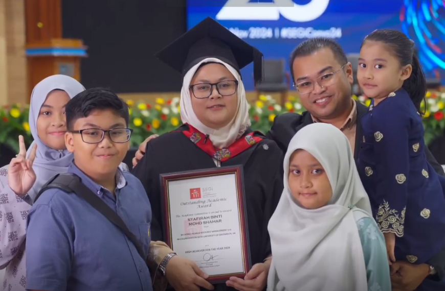 First Class Honours Amidst the Storm: SEGi Student Syafirah’s Unwavering Pursuit of Education