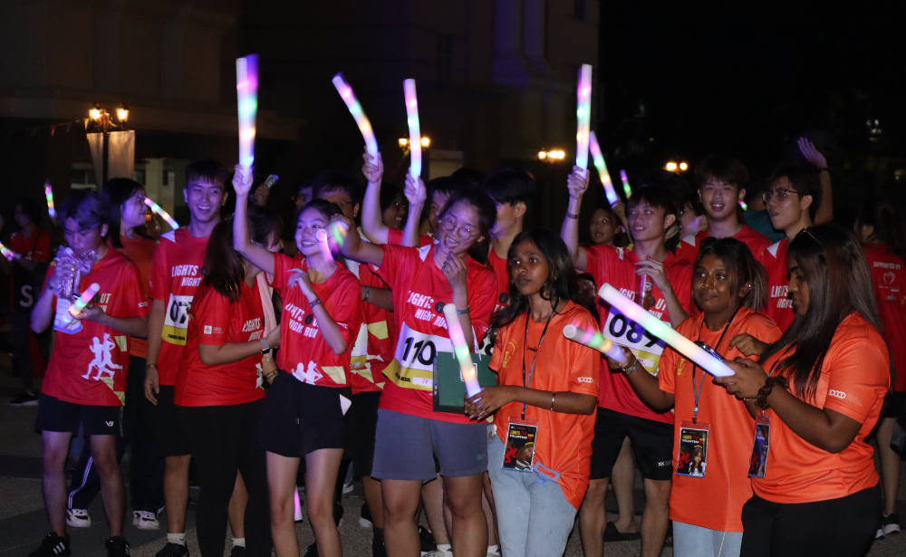 What Happens When You Run in the Dark for a Brighter Future? This.