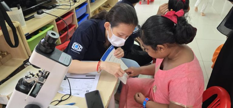 SEGi Optometry Club Conducts Eye Checks at Tadika Senyum Mesra