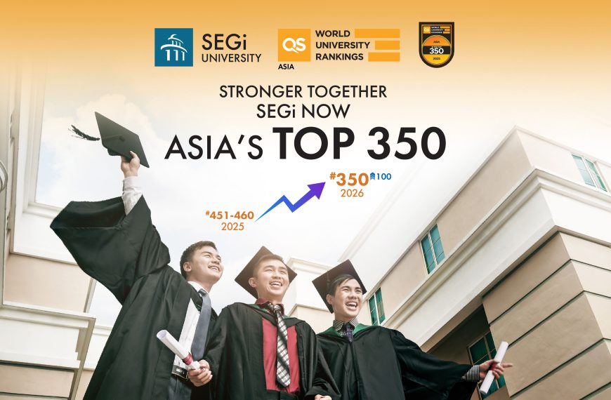 Universiti SEGi Raikan Kenaikan 100 Tempat dalam Kedudukan QS Asia