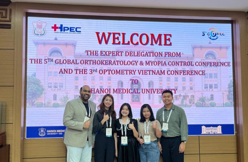 Pelajar SEGi Optometri Mendapat Pendedahan Global di Persidangan Orthokeratologi dan Kawalan Miopia Global dan Persidangan Optometri Vietnam 2025